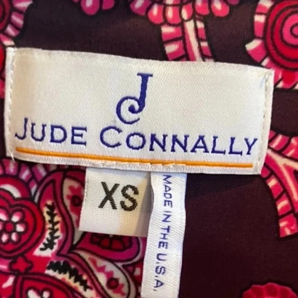 JUDE CONNALLY EUC WOMENS TOP SHIRT BLOUSE WRINKE FREE SIZE XS - Picture 3 of 3
